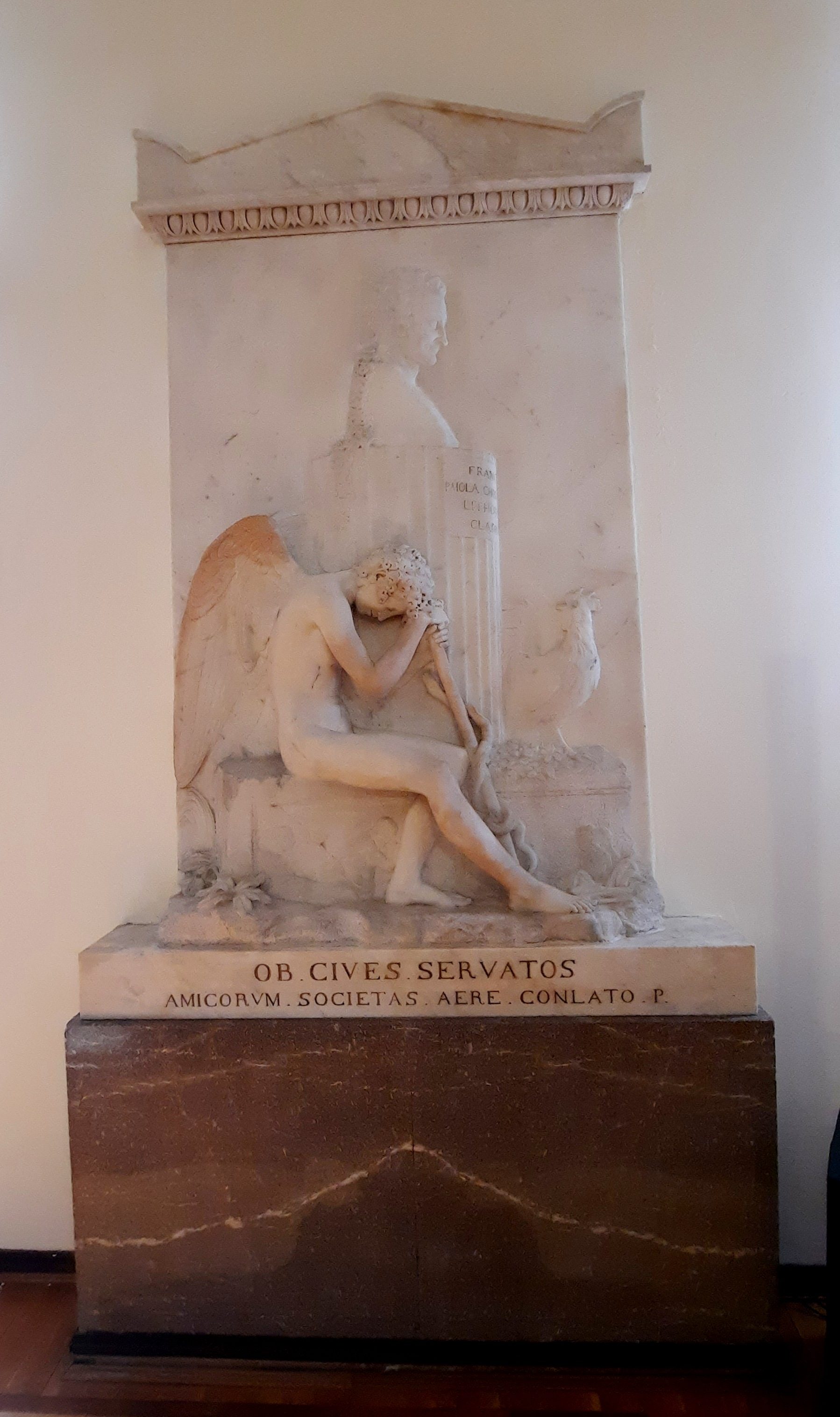 Francesco Paiola's monument, Ateneo Veneto, Venice - 01.jpg